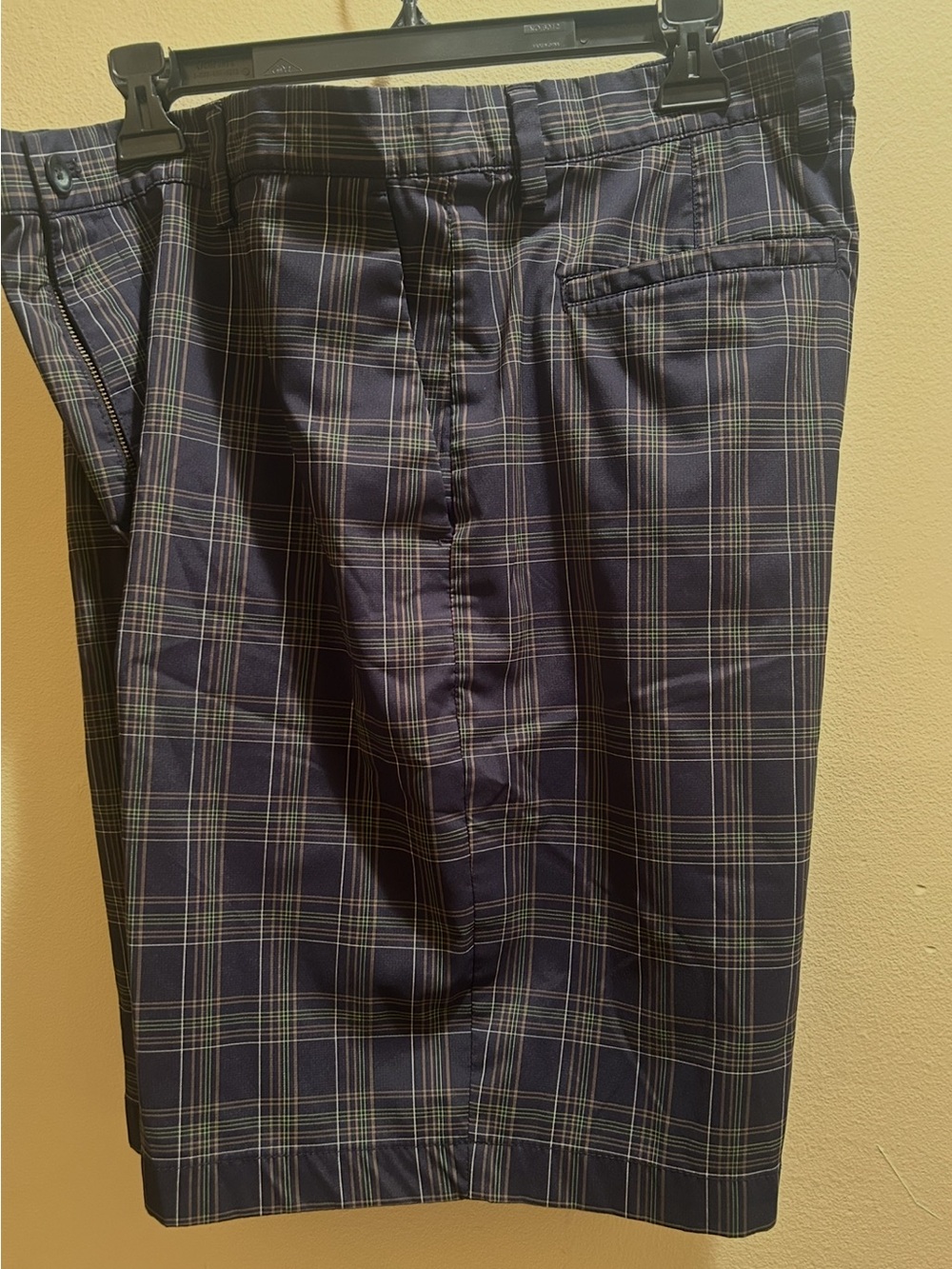 Chaps Navy Plaid Men’s Shorts